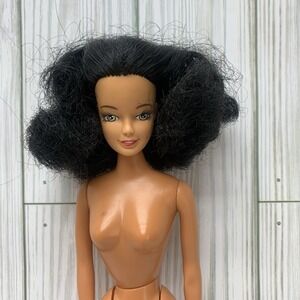 Vintage Barter Doll Dark Hair Olive Skin‎